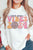 GROOVY NEW YEAR VIBES 2024 Graphic Sweatshirt