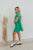 Catch Yourself Flare Fit Dress - Green