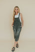 Know You Well Wide Leg Overalls - Black